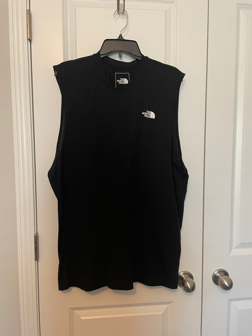 The North Face Black Men's Sleeveless Logo Tank Top